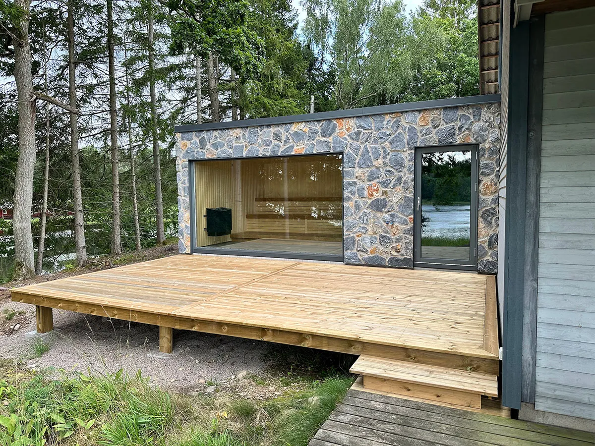 Grand house with panoramic lake view — 3
